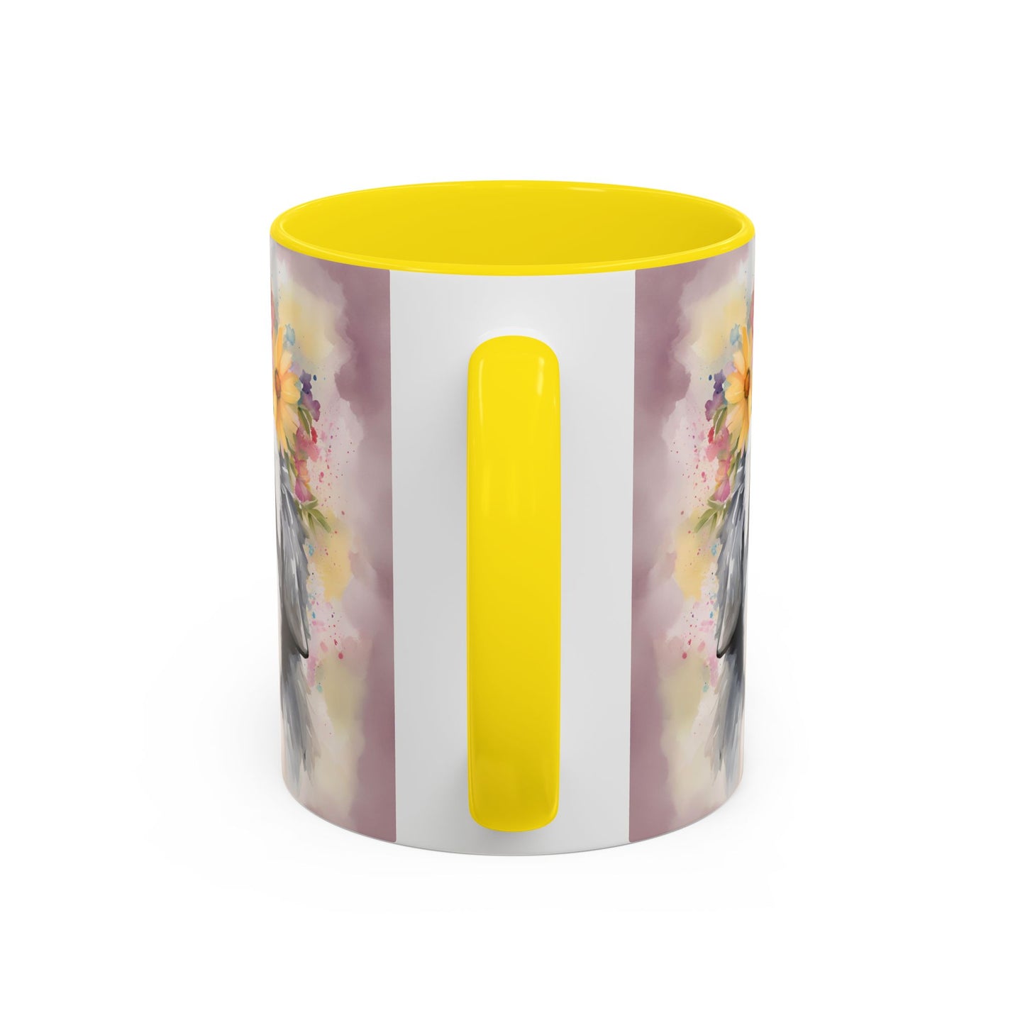 Bearded Collie 01 Accent Coffee Mug - Dog Lover Gift