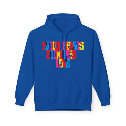 Proud Hearts Endless Love Unisex Valentines Hoodie
