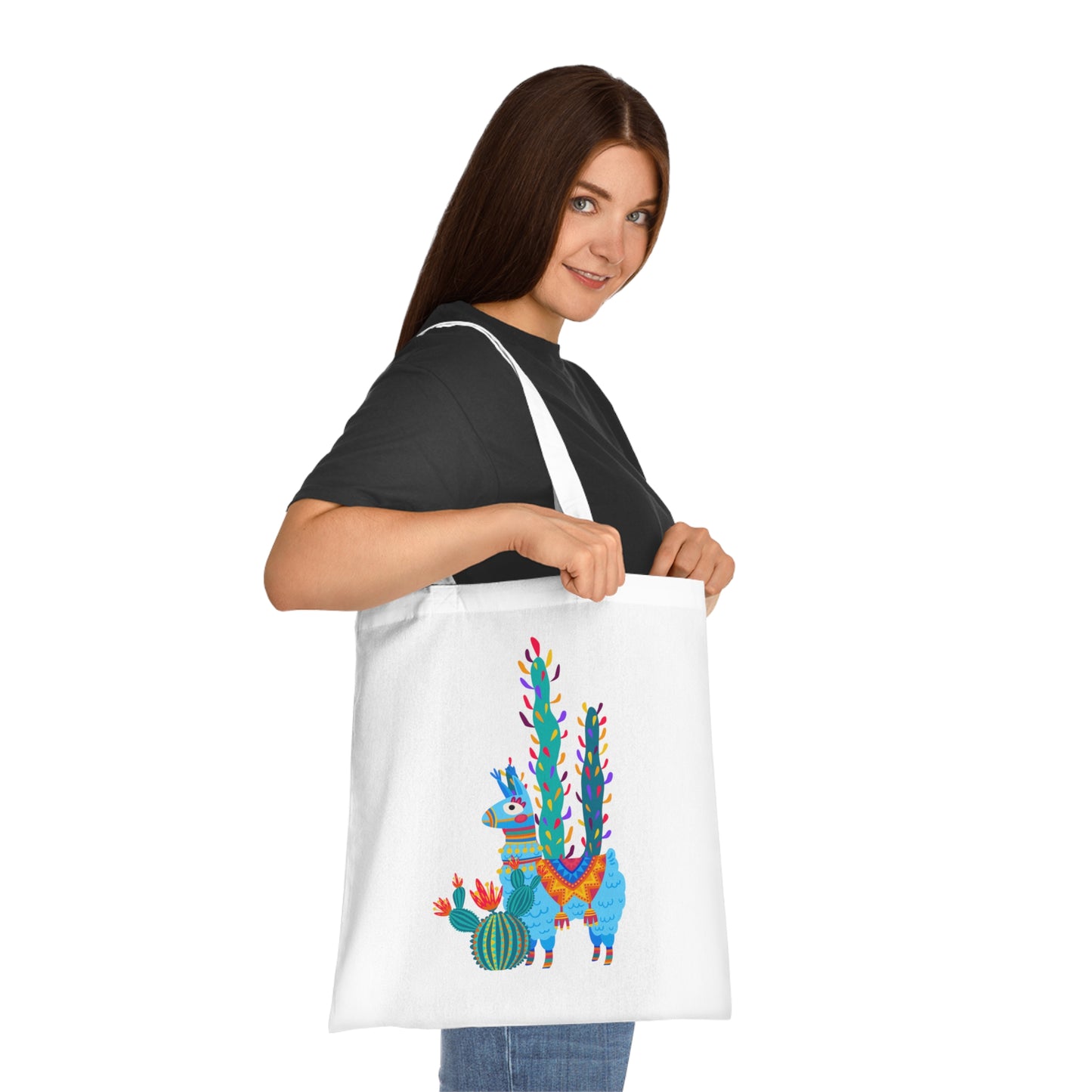 Llama 02 Cotton Tote