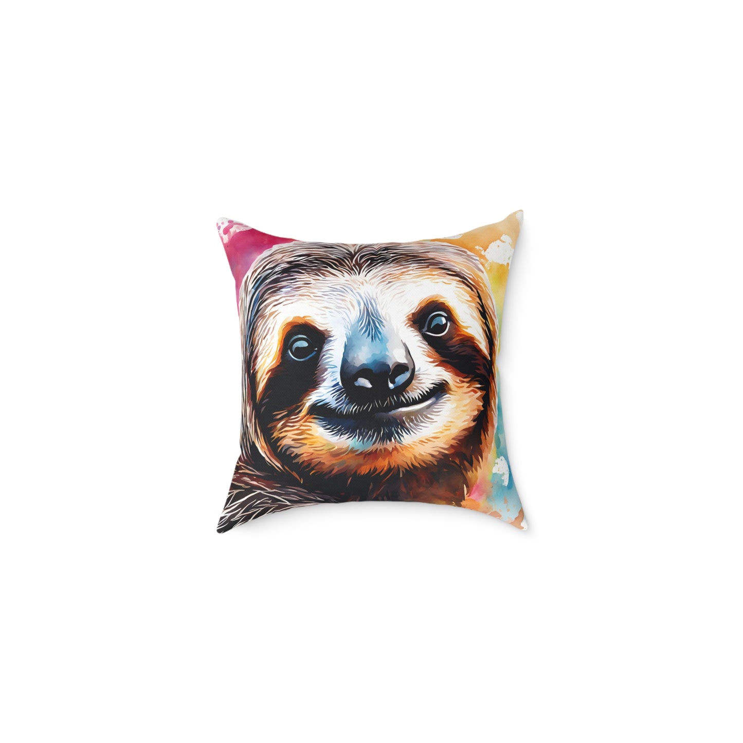 Sloth 02 Poly Pillow - Natures Beauty Design