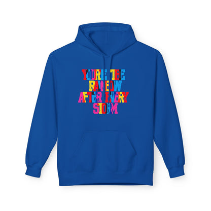 You’re The Rainbow After Every Storm Unisex Valentines Hoodie