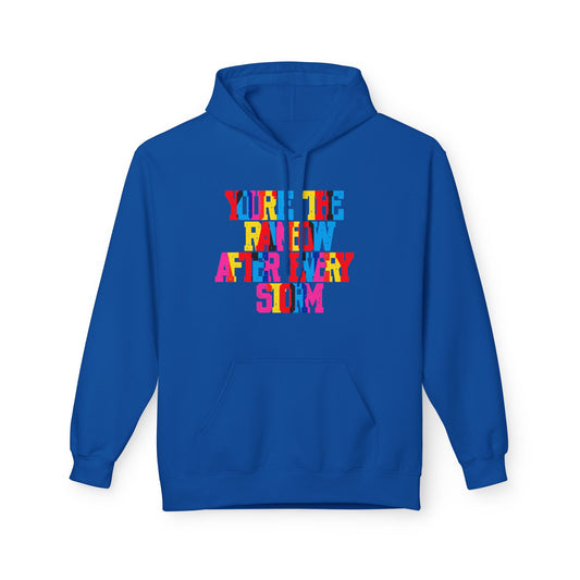 You’re The Rainbow After Every Storm Unisex Valentines Hoodie