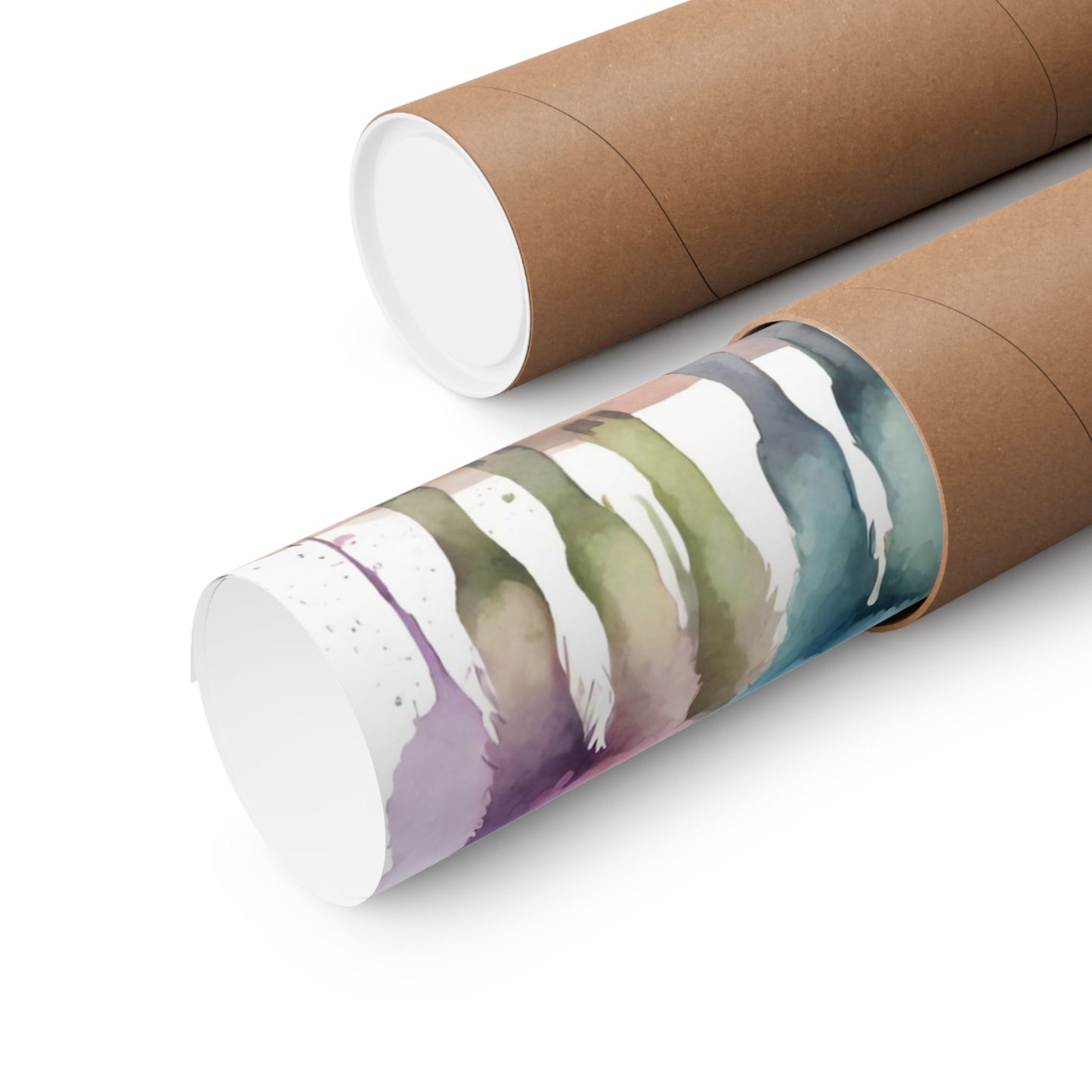 Nursery Llamas 2 Matte Horizontal Posters