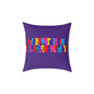 My Heart Is In Full Color With You Poly Pillow