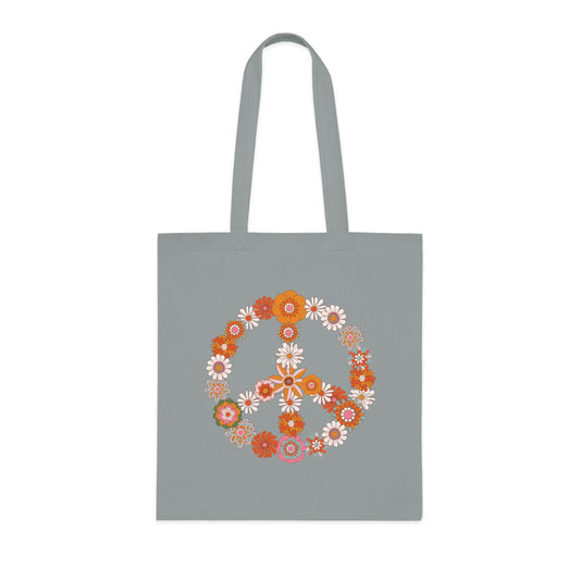 Flower power 08 Cotton Tote