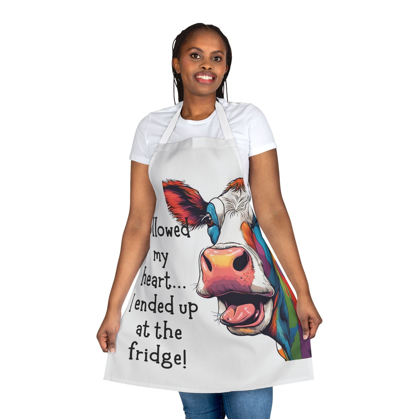 I followed my heart……Adult Apron (AOP)
