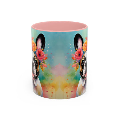 French Bulldog 03 Accent Coffee Mug - Dog Lover Gift