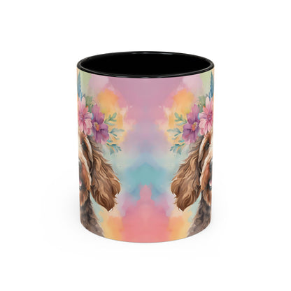Cockapoo 01 Accent Coffee Mug - Dog Lover Gift