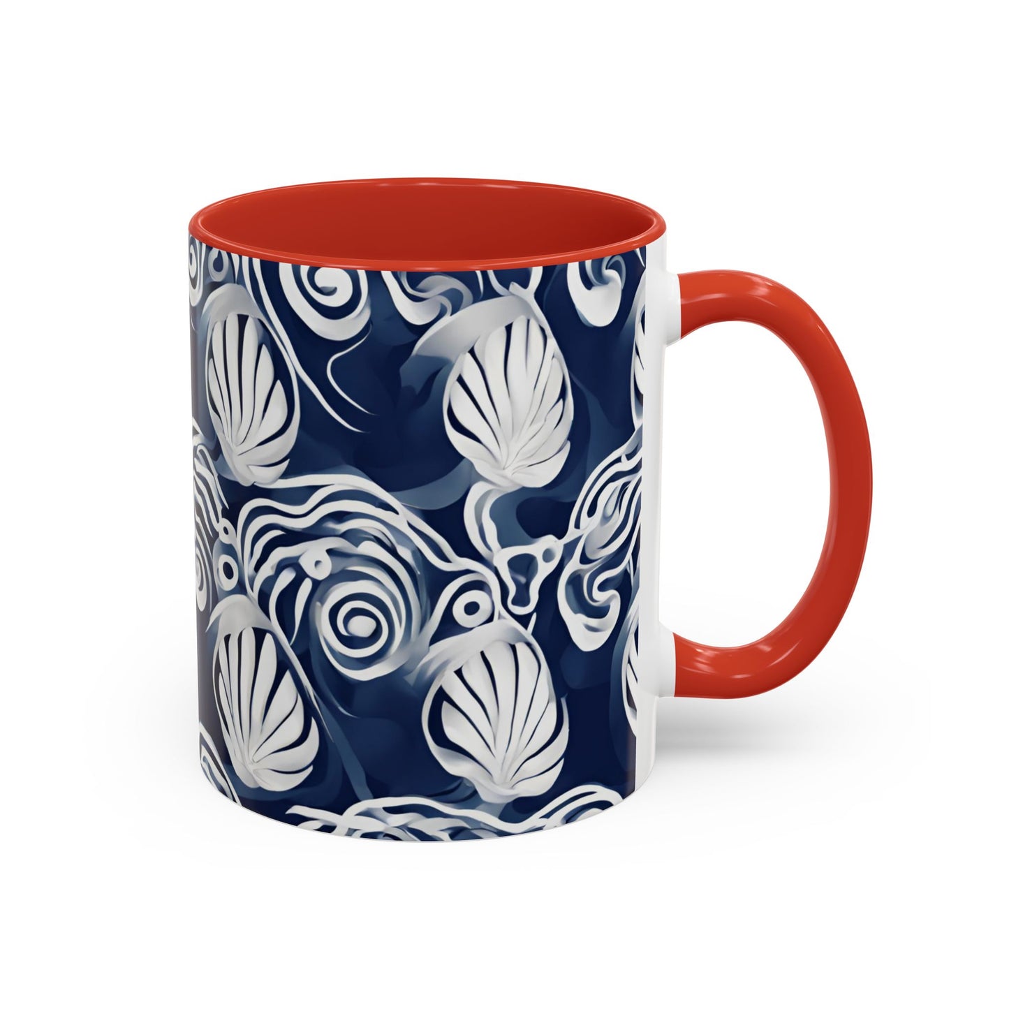 Seashell 7 Accent Coffee Mug (11oz)