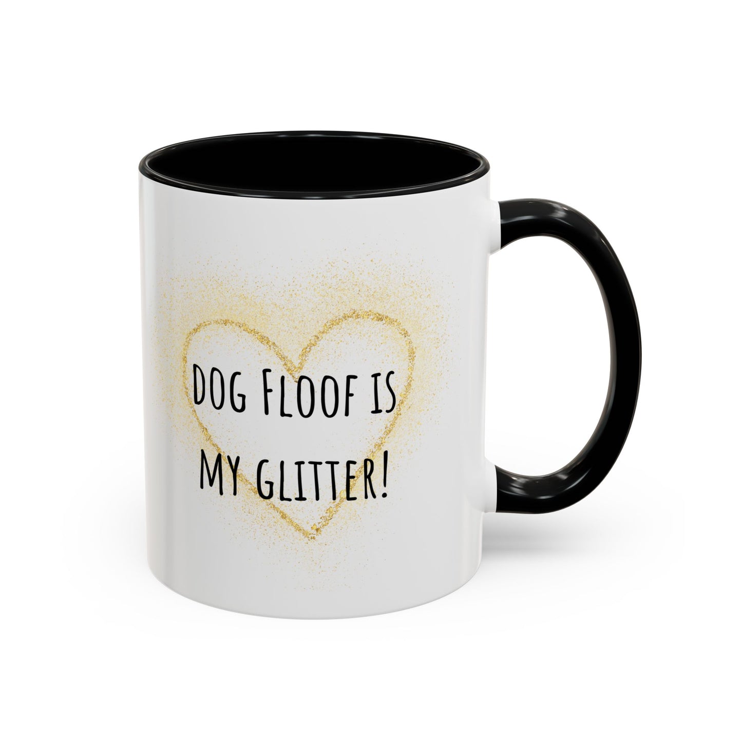 Dog Floof Accent Coffee Mug (11oz)