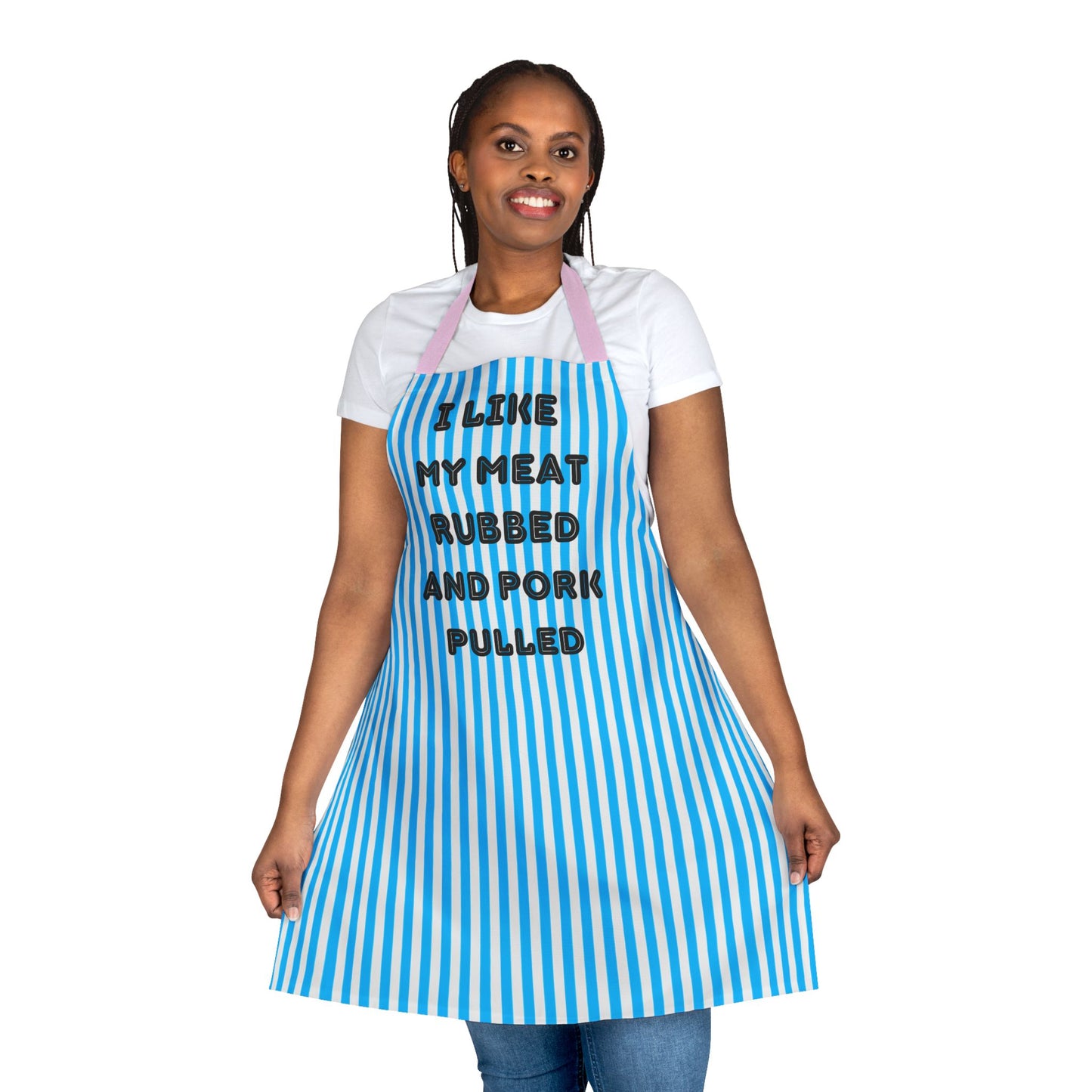 I Like My Meat Rubbed And My Pork Pulled Apron, Cooking Pun