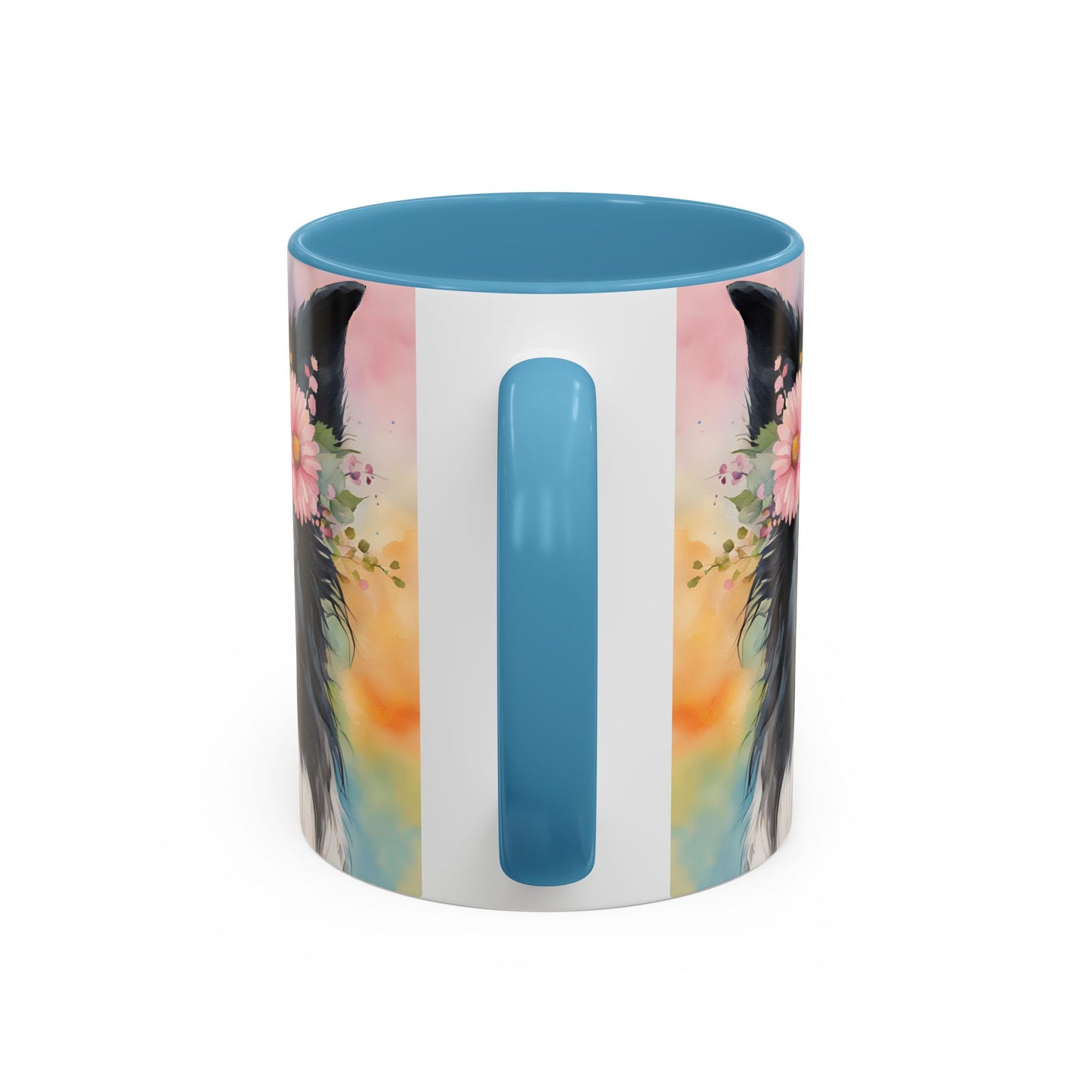 Border Collie 03 Accent Coffee Mug - Dog Lover Gift
