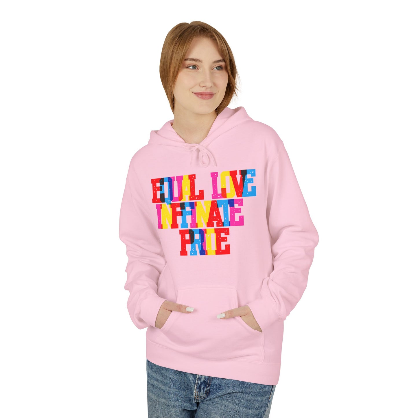 Equal Love Inffiate Pride Unisex Valentines Hoodie