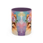 Pomeranian 01 Accent Coffee Mug - Dog Lover Gift