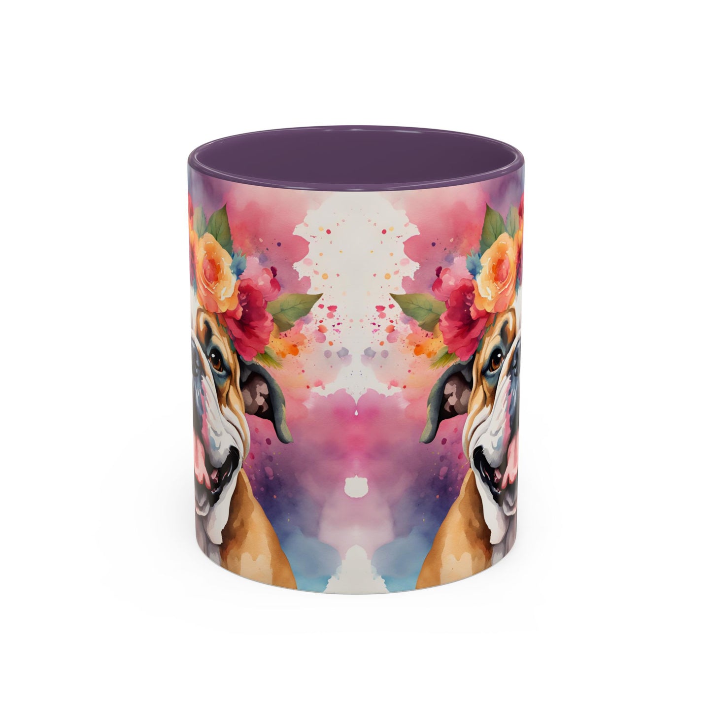 British Bulldog 01 Accent Coffee Mug - Dog Lover Gift