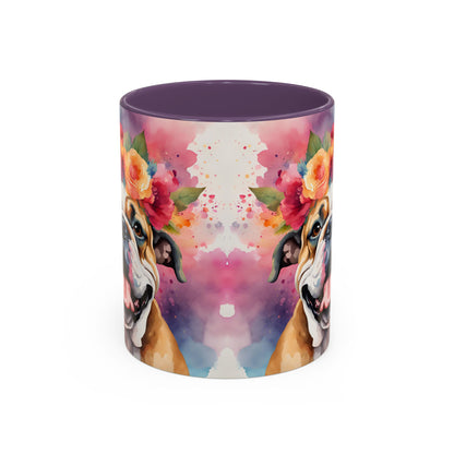 British Bulldog 01 Accent Coffee Mug - Dog Lover Gift