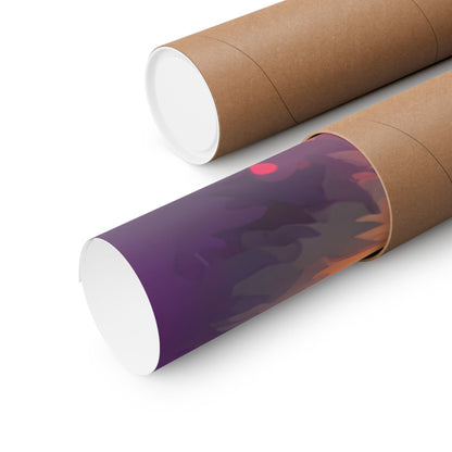 Multicolored Pussycat 2 Matte Vertical Poster