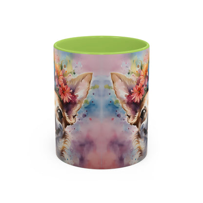 Chihuahua 04 Accent Coffee Mug - Dog Lover Gift