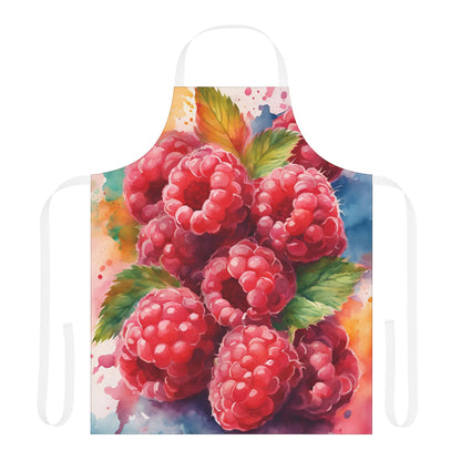 Raspberries 03 Apron 5-Color Straps
