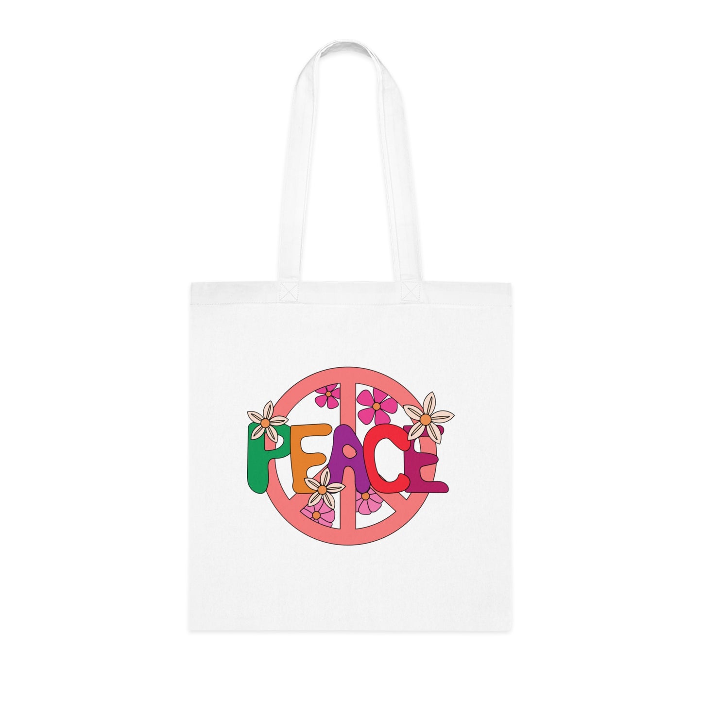 Flower power 02 Cotton Tote