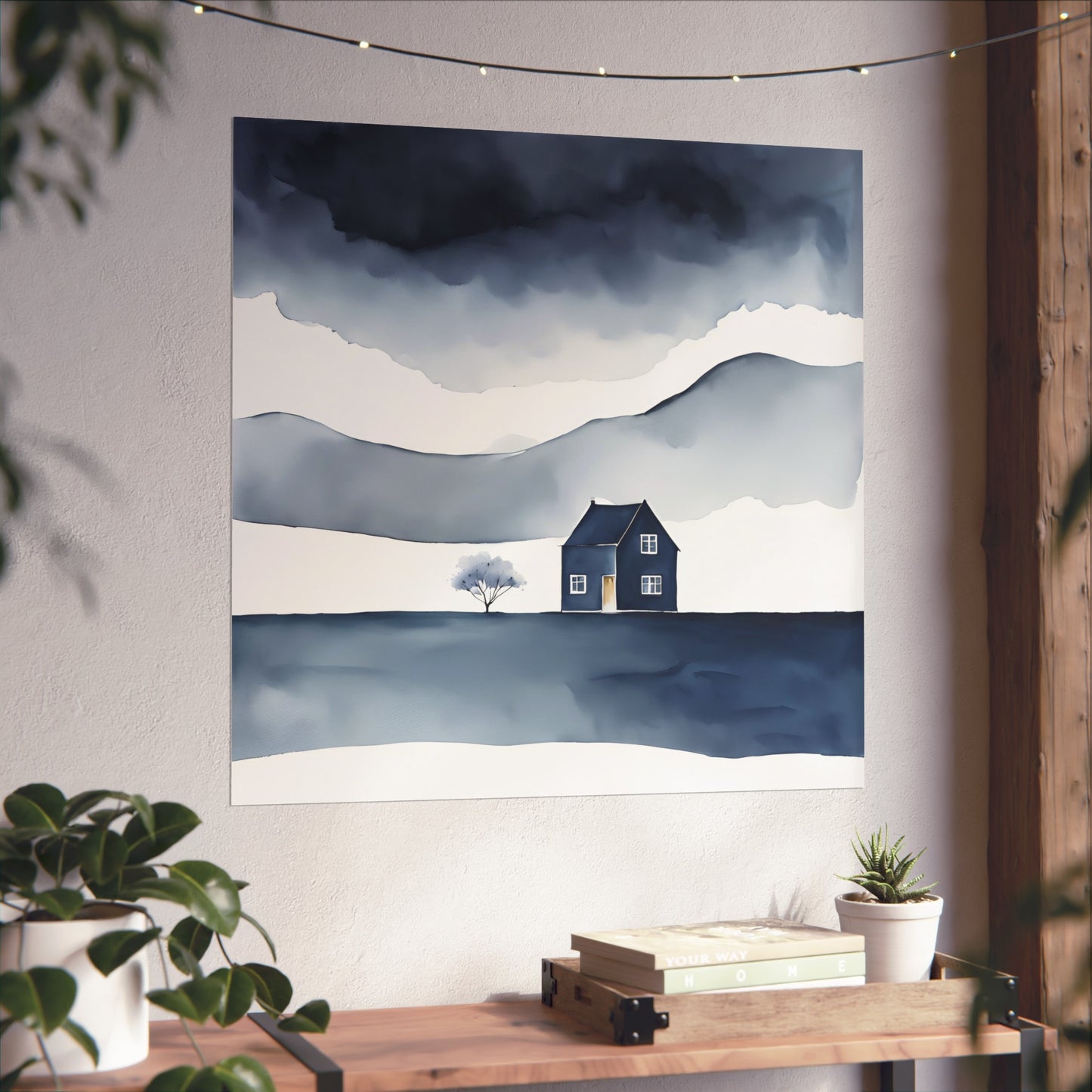 Blue Collection 12 Matte Print