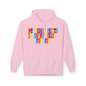 My Heart Beats In Every Color For You Unisex Valentines Hoodie