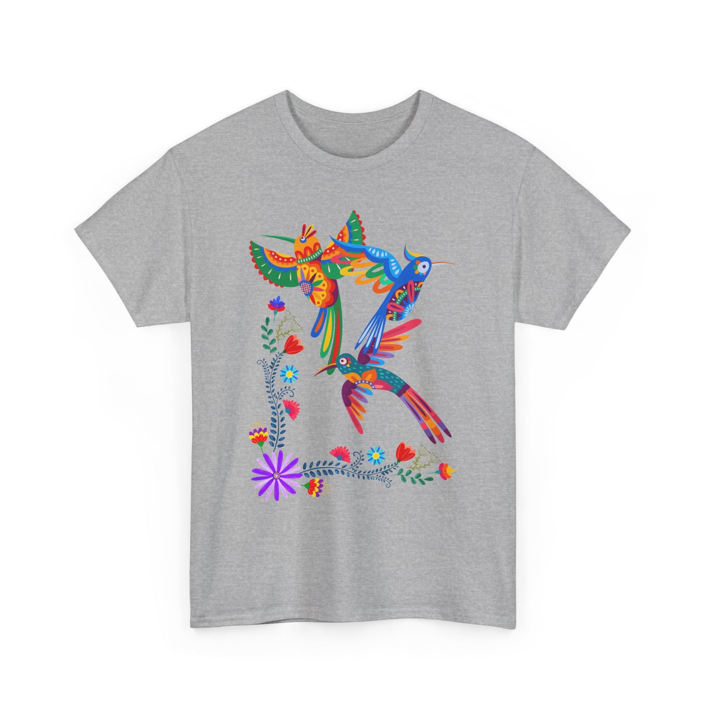 Jazzy birds 05 Unisex Heavy Cotton Tee