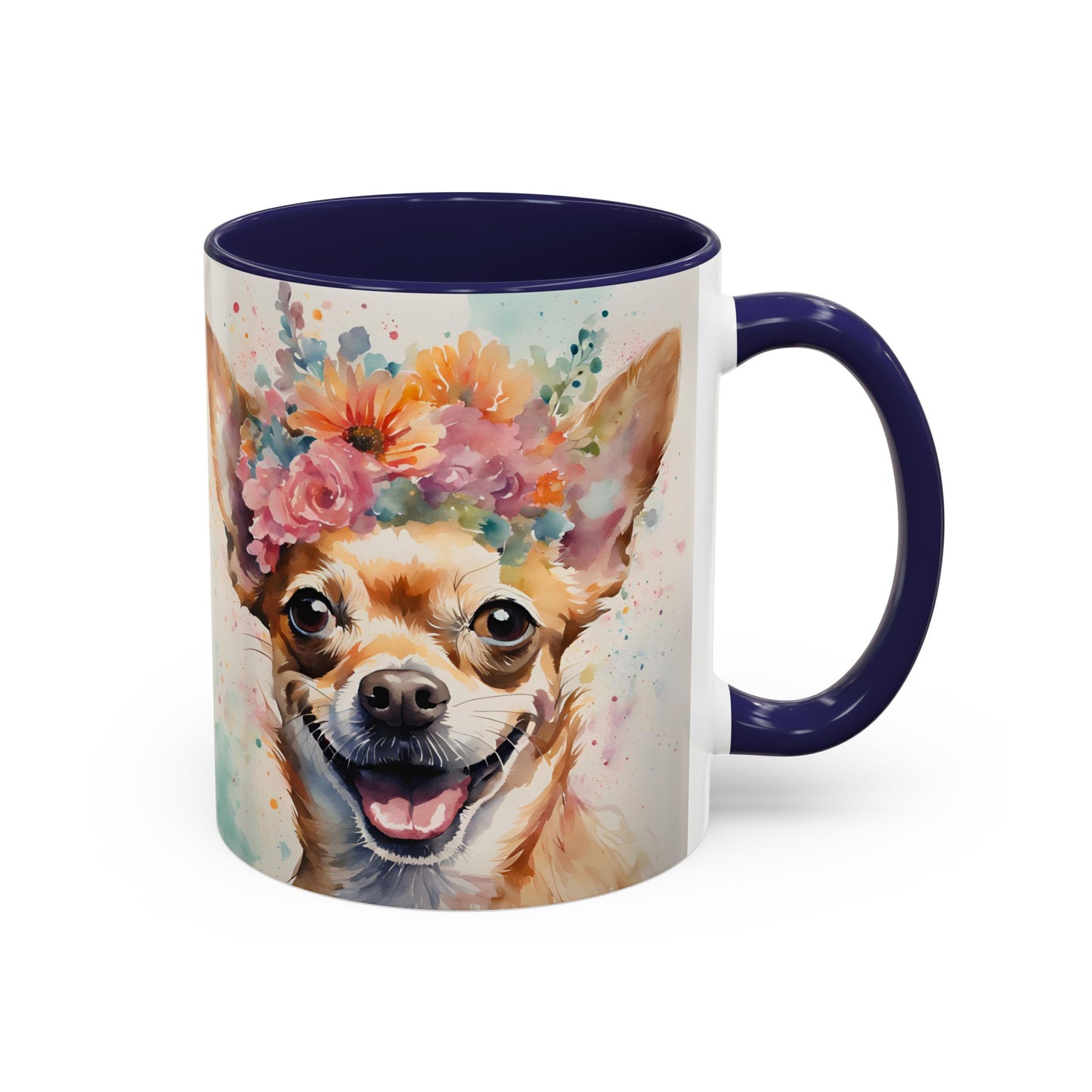 Chihuahua 02 Accent Coffee Mug - Dog Lover Gift