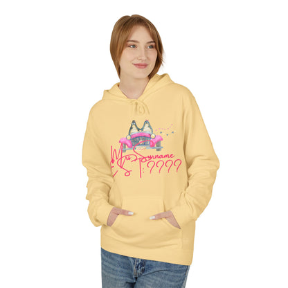 (Personalizable) Me/Mrs NAME EST DATE Unisex Valentines Hoodie
