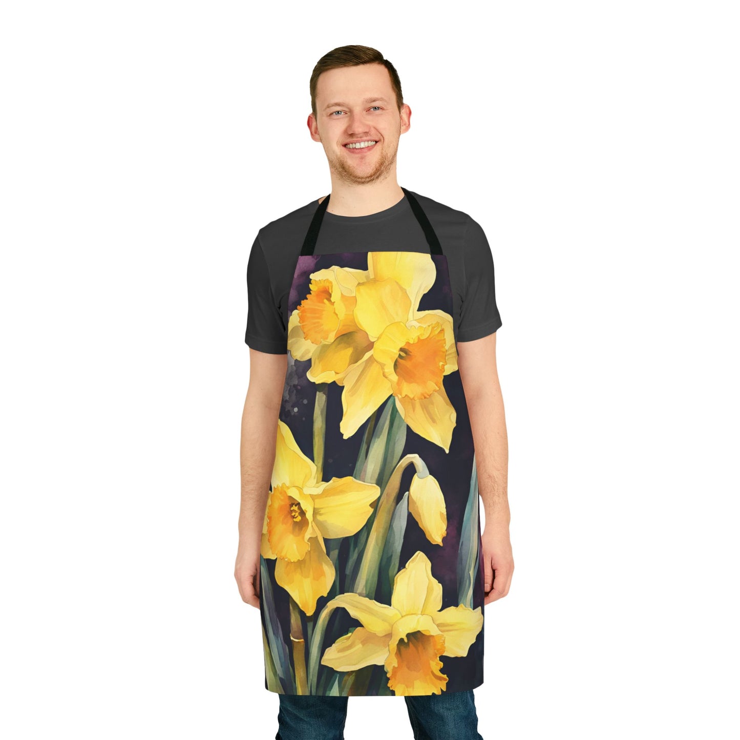 Daffodils 01 Apron 5-Color Straps