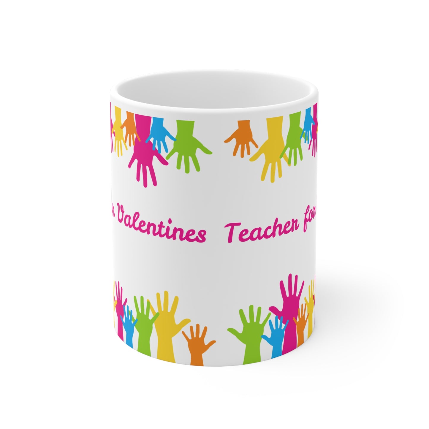 Teacher For Valentines 3 Mug Ceramic 11oz