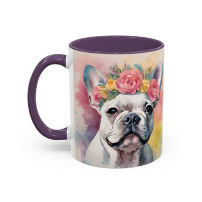 French Bulldog 04 Accent Coffee Mug - Dog Lover Gift