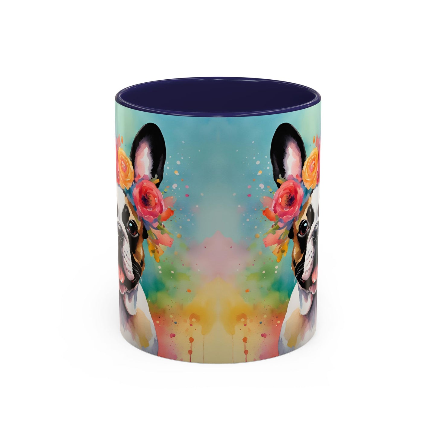 French Bulldog 03 Accent Coffee Mug - Dog Lover Gift