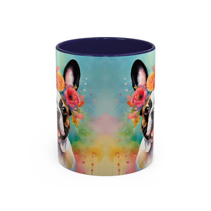 French Bulldog 03 Accent Coffee Mug - Dog Lover Gift