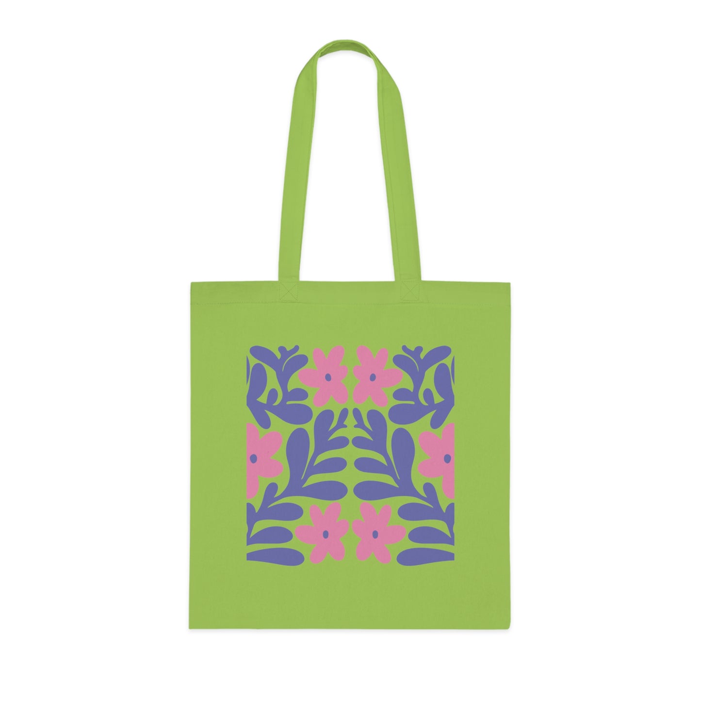 Abstract flowers 17 Cotton Tote
