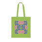 Abstract flowers 17 Cotton Tote