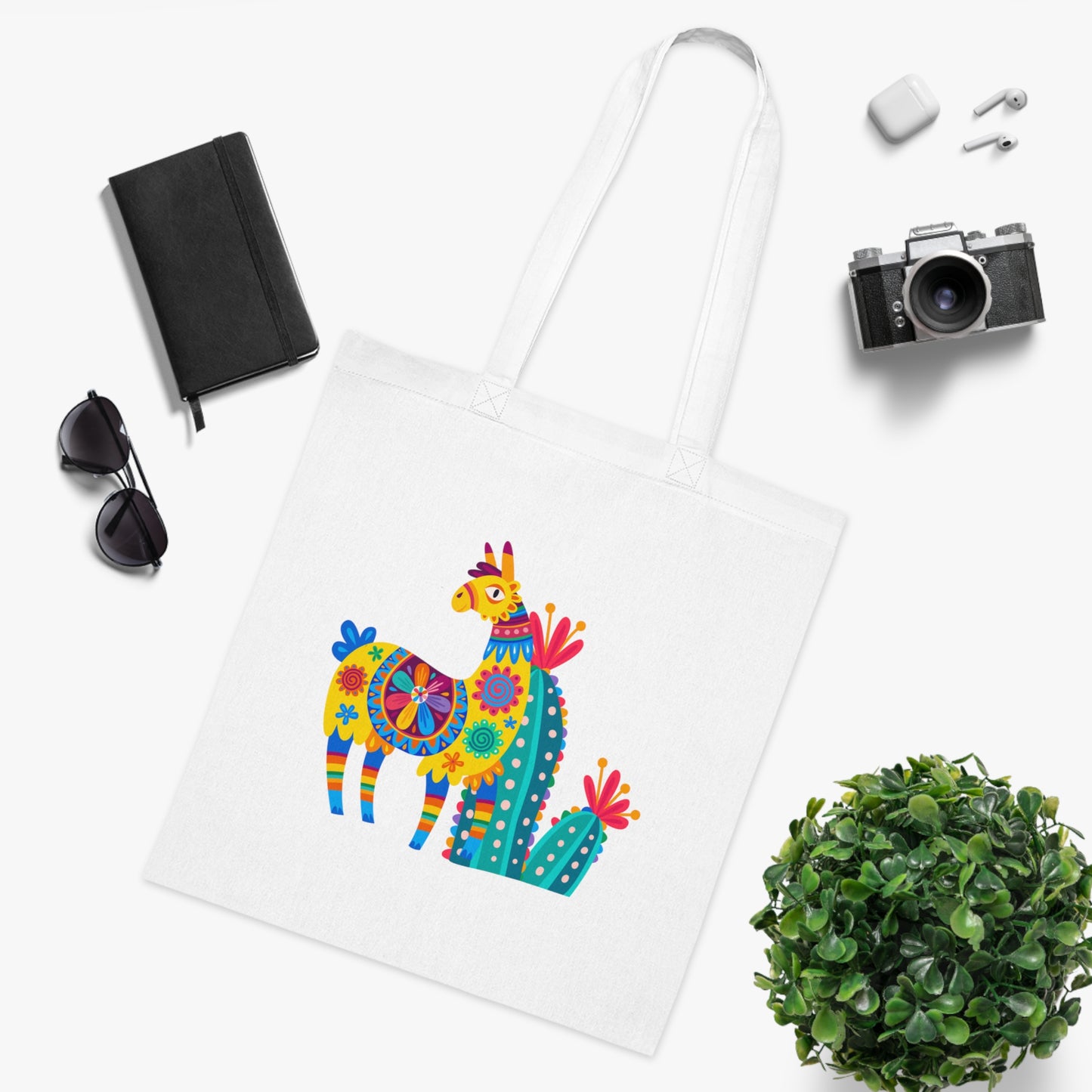 Llama 05 Cotton Tote