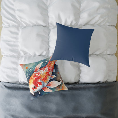 Koi Carp 04 Poly Pillow - Natures Beauty Design