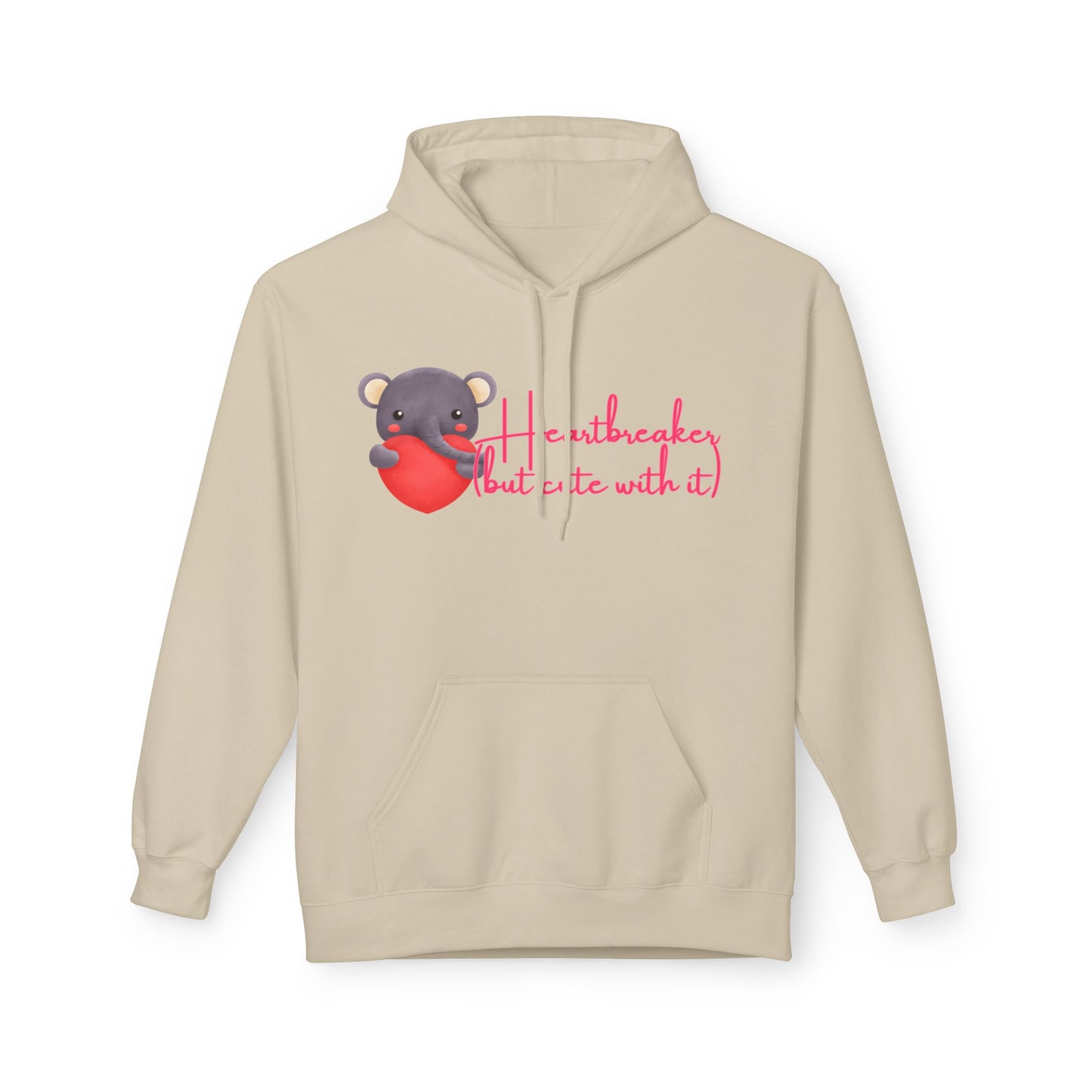 Heartbreaker (But Cute With It) Unisex Valentines Hoodie
