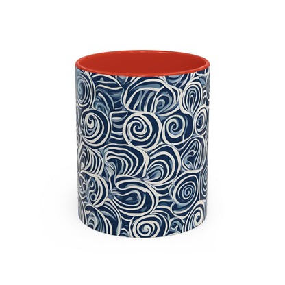 Seashell 6 Accent Coffee Mug (11oz)