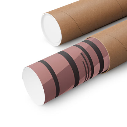 Lonely Forest Pink 2 Matte Square Posters