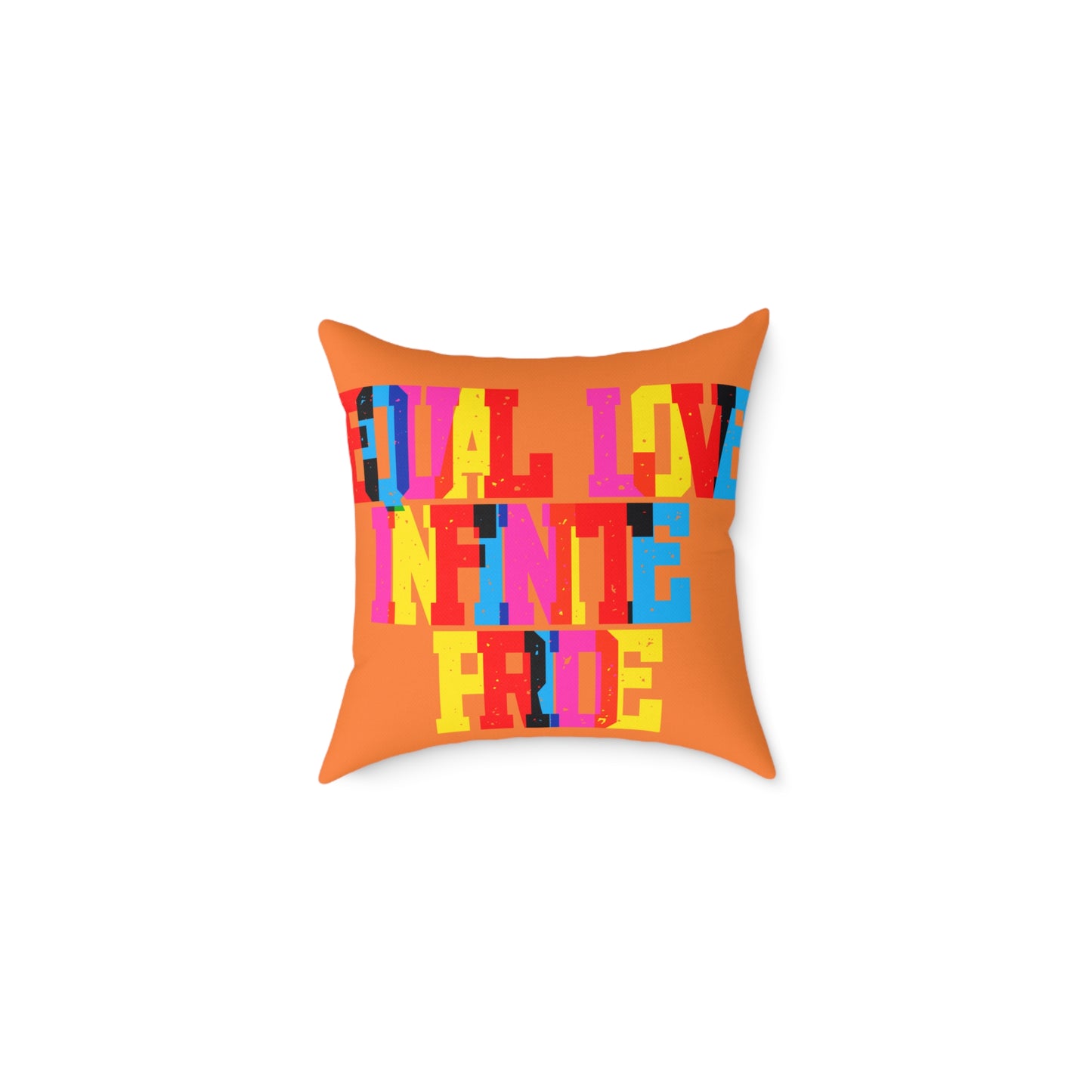 Equal Love Infinite Pride Poly Pillow