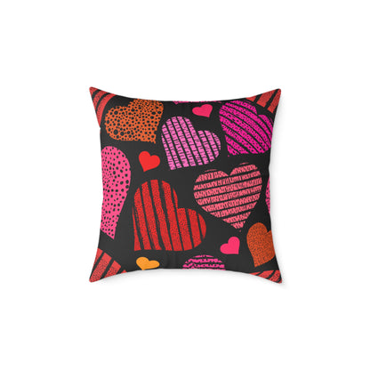 Personalized Valentine Eddy 2 Poly Cushion/Pillow 5 sizes