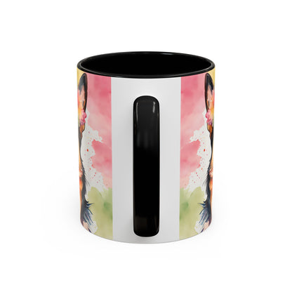 German Shepherd 03 Accent Coffee Mug - Dog Lover Gift