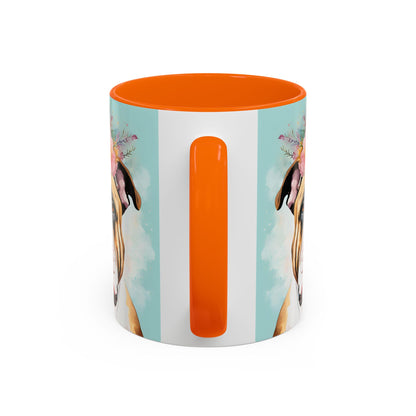British Bulldog 02 Accent Coffee Mug - Dog Lover Gift
