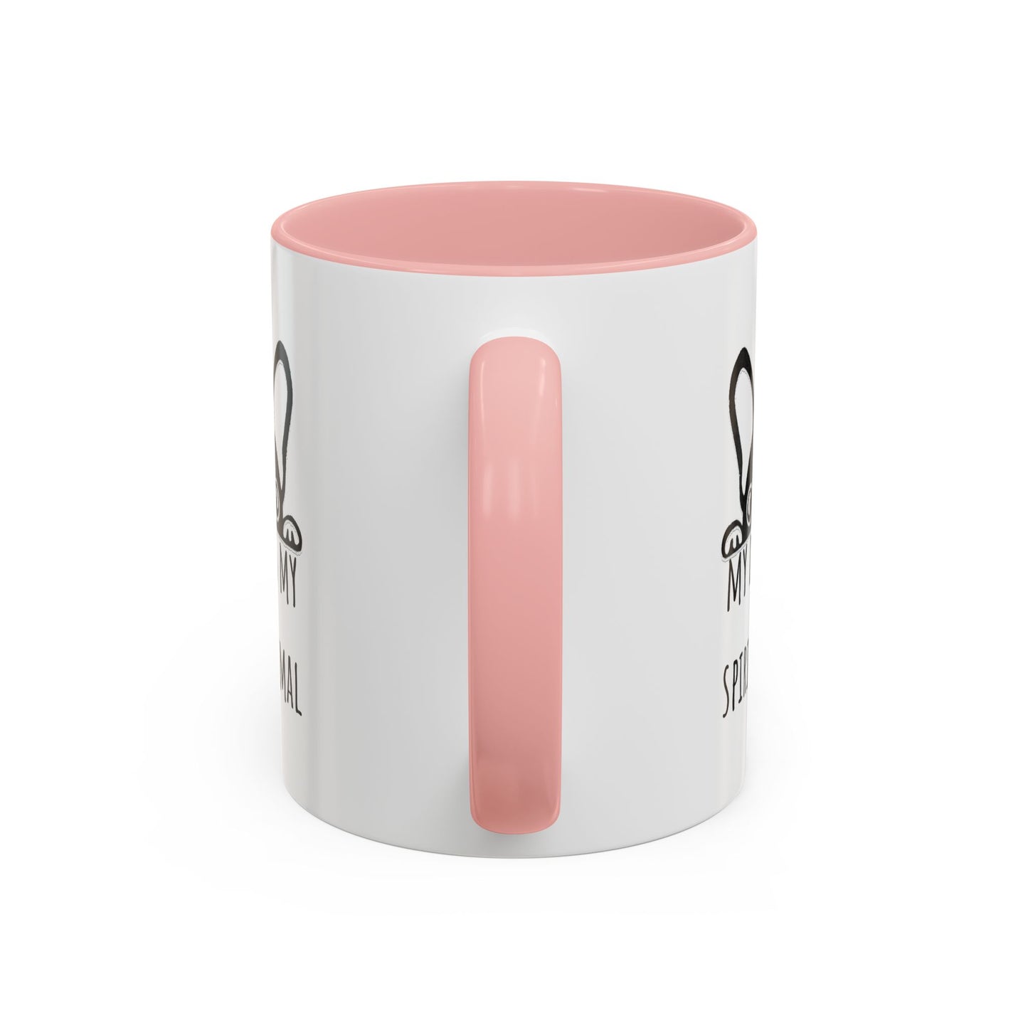 My Dog Is My Spirit Animal Accent Coffee Mug (11oz)