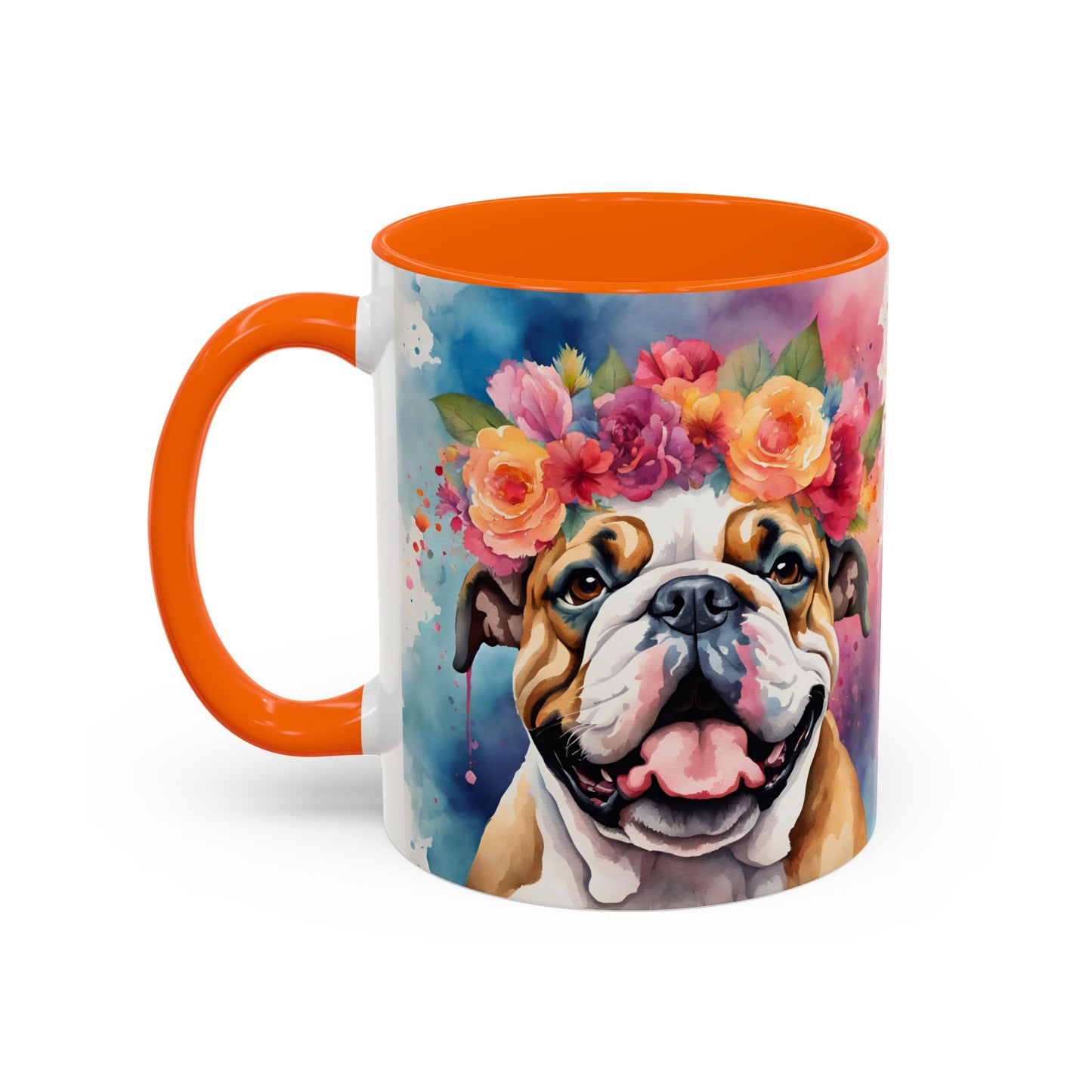 British Bulldog 01 Accent Coffee Mug - Dog Lover Gift