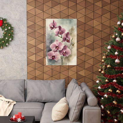 Orchids 05 Matte Vertical Poster