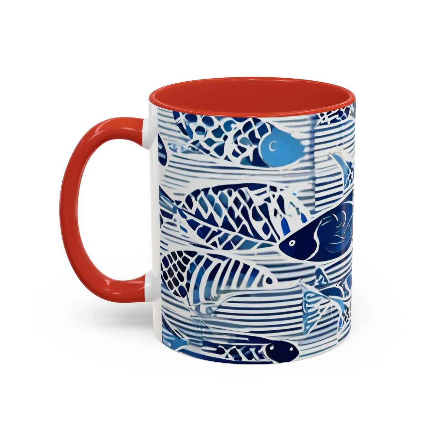 Fish 09 Accent Coffee Mug (11oz)