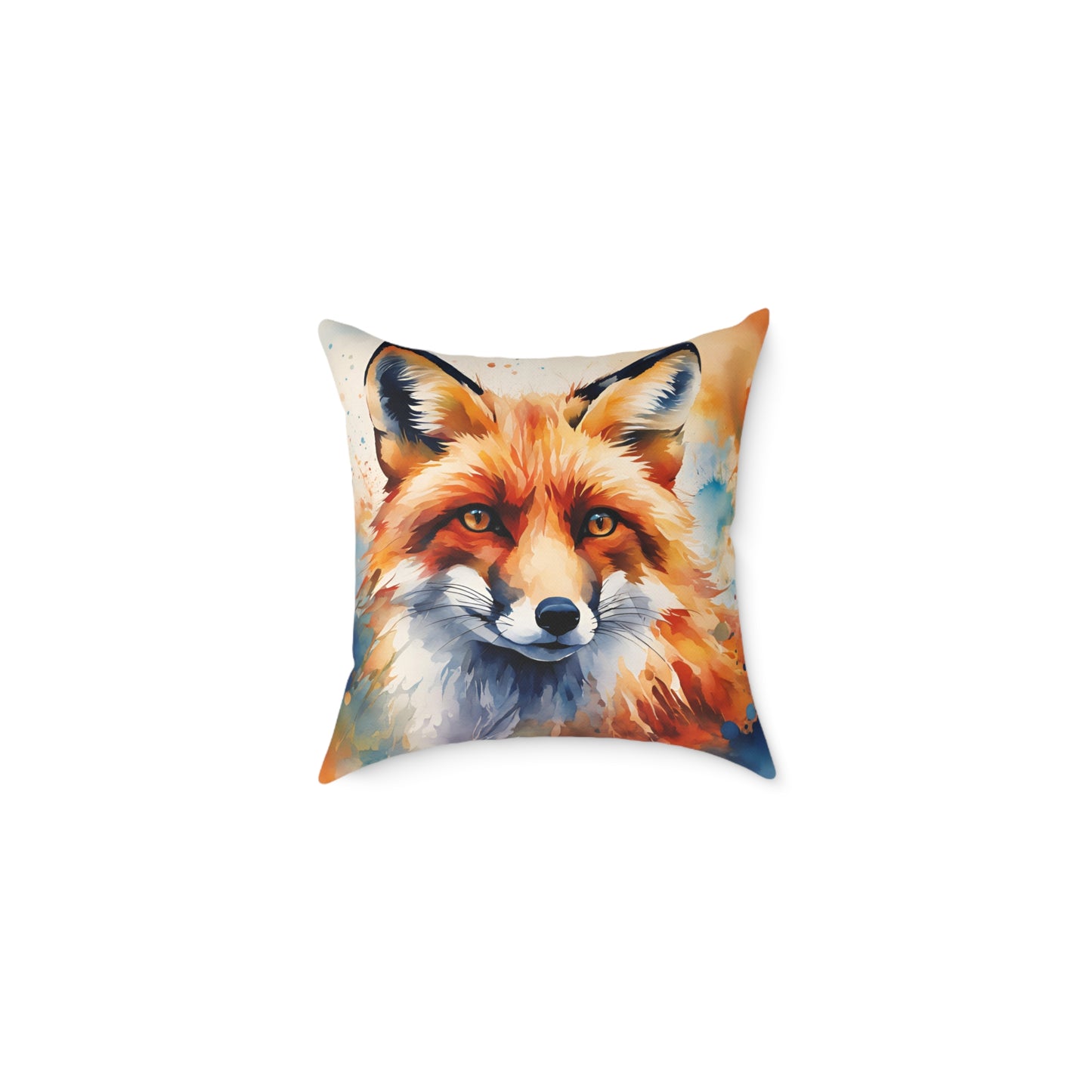 Fox 02 Poly Pillow - Natures Beauty Design